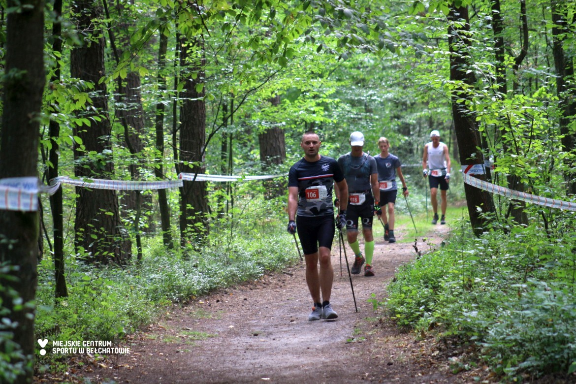 Zawodnicy podczas PGE Nordic Walking Cup 2023